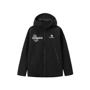 Ветровка All weather Waterproof, Windproof, Breathable, Abrasion Resistant, Cold Resistant Unisex CAMEL, phantom черный
