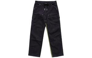 H&M Мужские брюки-карго H2, черные, средней высоты