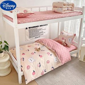 Disney Комплект постельного белья 6 предметов для кровати 120 см: летнее одеяло, наматрасник, подушка, цвет оранжевый кролик