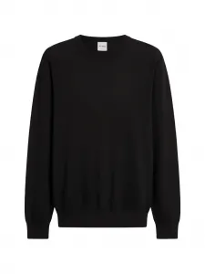 Свитер с круглым вырезом Aspesi, черный