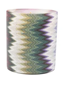 Ароматическая свеча с узором зигзаг Missoni Home, розовый