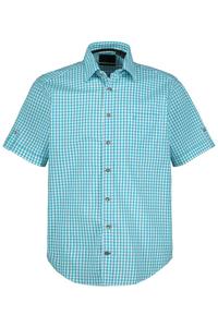 Клетчатая рубашка JP1880 Regular fit Button Up Shirt, синий