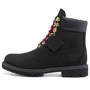 Кроссовки 6 inch waterproof premium boots 'black red' Timberland, черный