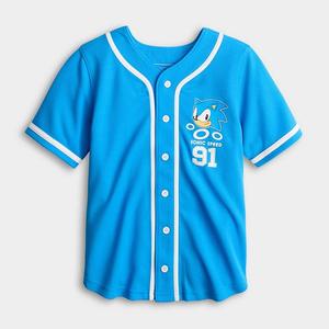 Футболка с принтом Sonic для мальчиков 4-12 лет Jumping Beans