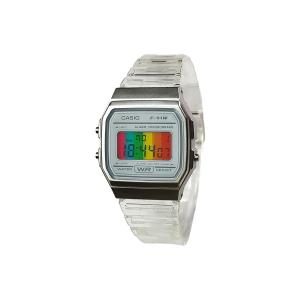 CASIO Часы Quartz Movement Resin Strap Watch Unisex White Dial