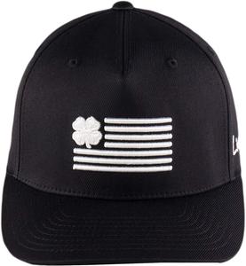 Бейсболка Black Clover Clover Nation 2 Adjustable Hat, цвет White Clover/White Trim/Black