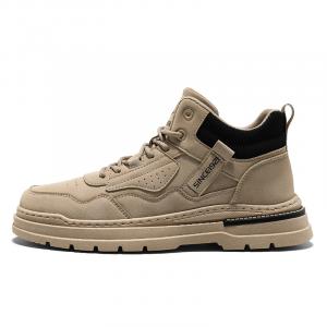 Мужские повседневные туфли с высоким берцем и противоскользящей подошвой, устойчивые к износу DOUBLE STAR 88, Sand