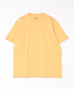 Футболка унисекс, плотная, однотонная HANES Beefy, светло-оранжевый