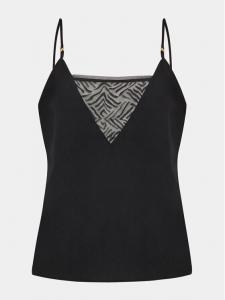 Пижамная футболка стандартного кроя Chantelle, черный