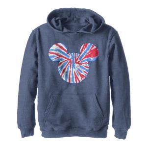 Толстовка с рисунком «Микки Маус и Микки Маус» Americana Tie Dye Fill для мальчиков 8–20 лет Disney