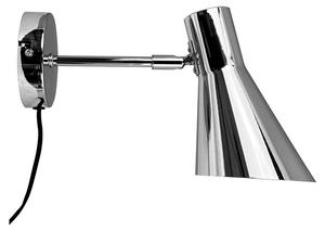 Настенный светильник Dyberg Larsen DL12, серый - серебристый - металл - 12 x 20 x 12 см