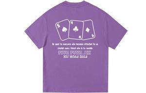 Футболка с коротким рукавом унисекс BALENO, фиолетовый