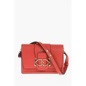 Сумка через плечо LOVE BRIDGE из искусственной кожи с двойным сердцем Moschino, Red