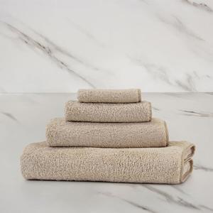 Банное полотенце Frette однотонное 100x150, бежевый