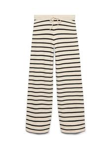 VERO MODA Штаны 'VADA' Regular в цвете Black, White