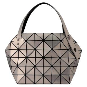 ISSEY MIYAKE Бостонская полиэстеровая мини-сумочка женская серебристая