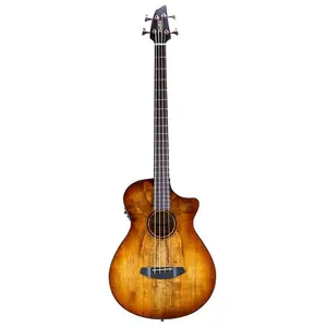 Акустическая бас-гитара Breedlove ECO Pursuit Exotic S Concerto CE - янтарный, мирт