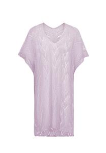 Тонкий вязаный свитер qisha Sweater, лавандовый