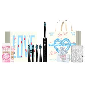 AUX Электрическая зубная щетка набор для пары зарядка через USB защита десен отбеливание A11