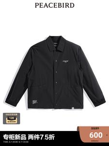 Мужская легкая куртка Peacebird, черный