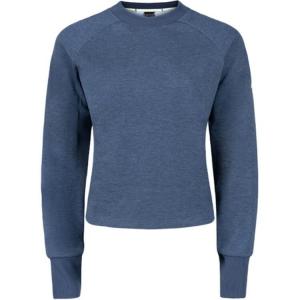 Свитшот женский темно-синий Asics