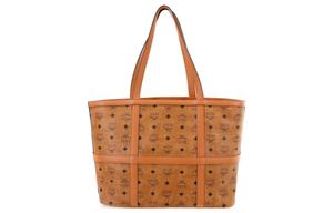 MCM Сумка Delmy Shopper Medium Visetos Cognac