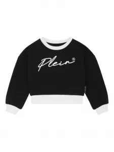 Толстовка с вышитым логотипом Philipp Plein, черный