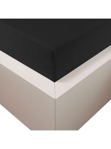 Traumschloss Простыня из трикотажа класса люкс Premium Plus, черного цвета