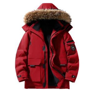 Jeep Унисекс пуховик, Red