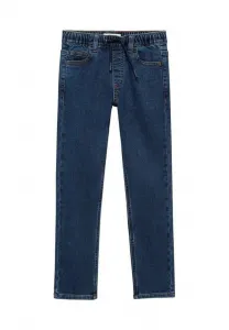 Детские прямые джинсы Mango Kids, Dark Blue