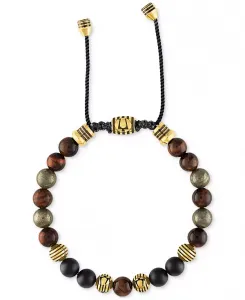 Мужской браслет-боло с морскими звездами из позолоченной нержавеющей стали Bulova, na