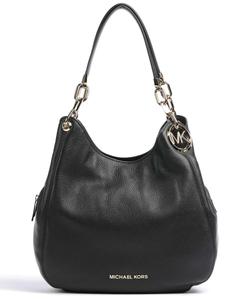 Сумка-Ведро Lillie из зерненой коровьей кожи Michael Kors, черный