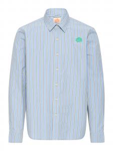 BLEND Рубашка на пуговицах 'BHSUN' Regular fit в цвете Navy, Light Blue