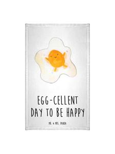 Mr. & Mrs. Panda Миниатюрное жареное яйцо в полотенце с надписью белым шрифтом