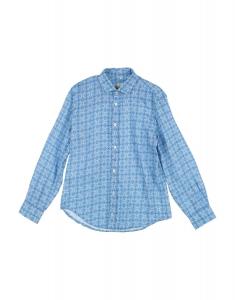 Рубашка Baronio, лазурный