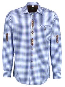 Рубашка Lytal средне-синего цвета OS-Trachten