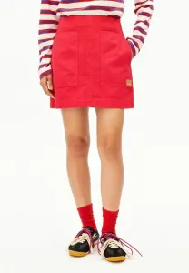 Рабочая юбка а-силуэта Armedangels, Mars Red