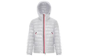 Пуховик мужской белый Moncler