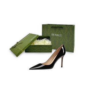 Женские туфли на тонком каблуке с высоким каблуком в коробке Dunnu, Apricot