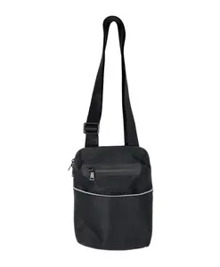 Сумка через плечо с двойной молнией Paul & Shark, черный