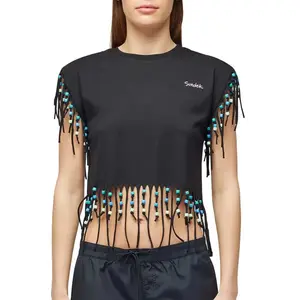 Топ без рукавов Sundek, черный