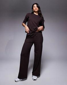 Широкие спортивные брюки River Island, коричневые