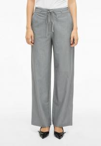 Брюки VILA MALLI HIGH WAIST, Medium Grey Melange/Dark Grey