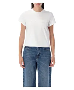 Приталенная футболка Alexander Wang, белый