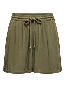 Тканевые шорты ONLY, хаки