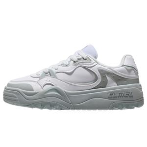 CAMEL Женские низкие скейтерские кроссовки White/Cloud Gray, цвет Camel White/Cloud Gray