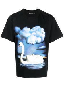 MISBHV футболка с графичным принтом, черный