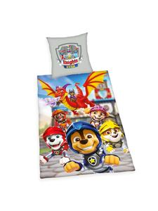 Комплект постельного белья из перкаля 135x200 см, Щенячий патруль, разноцветный Herding, 135x200 см