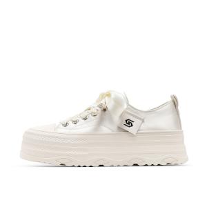 ST&SAT Женские низкие повседневные туфли бежевые, цвет Beige