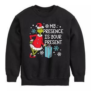 Толстовка с рисунком «Доктор Сьюз. Как Гринч украл рождественский подарок» для мальчиков 8–20 лет Licensed Character